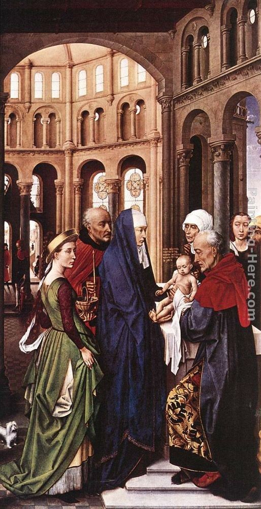 Rogier van der Weyden Presentation of Christ